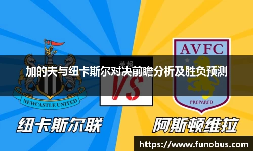 加的夫与纽卡斯尔对决前瞻分析及胜负预测
