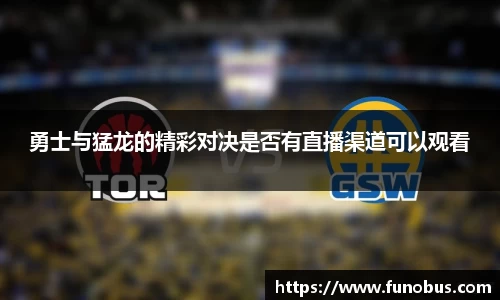 勇士与猛龙的精彩对决是否有直播渠道可以观看